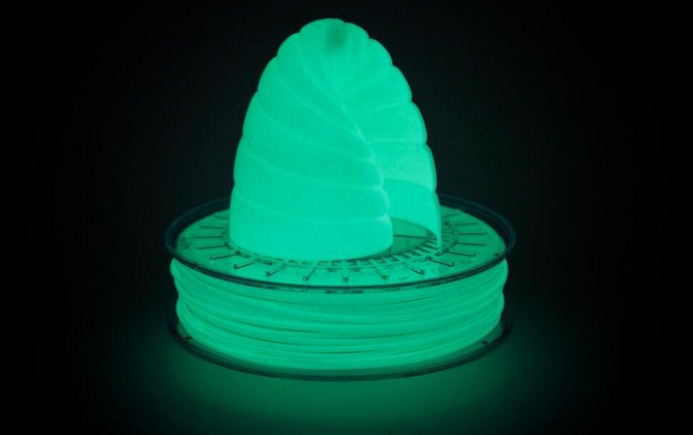 PLA 3D Filament with Glow