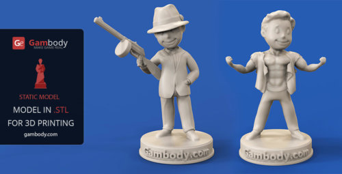3D Printing Video Games Characters - 3D Printing Blog | Gambody