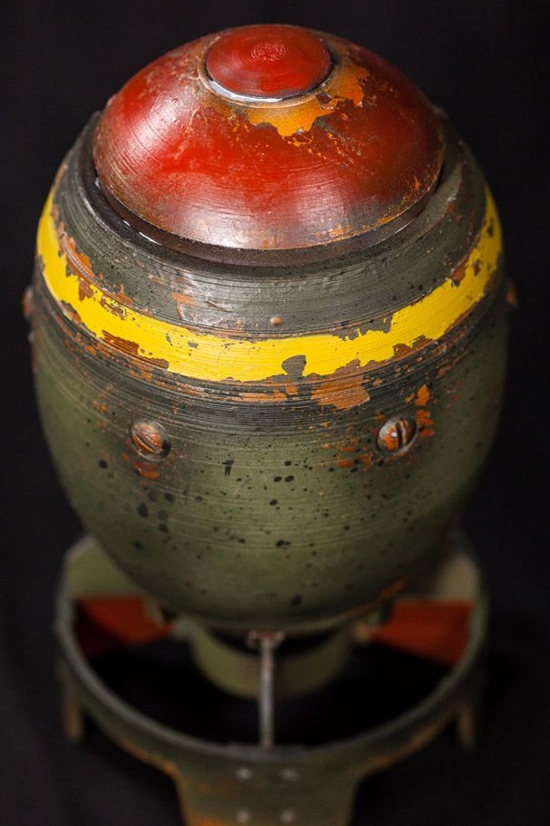 3D Printed and painted Fallout Mini-Nuke Prop