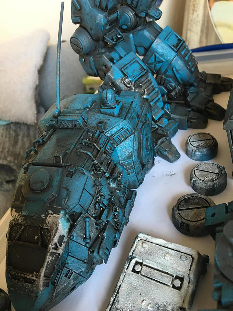 3D printed part of MWO 3D model