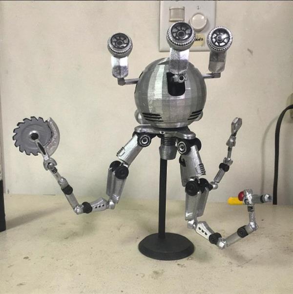 Fallout 3D Print Video Game Miniatures codsworth