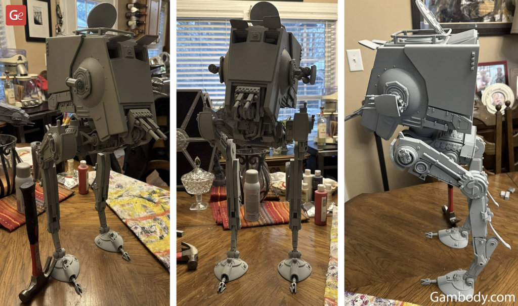 AT-ST 3d print model