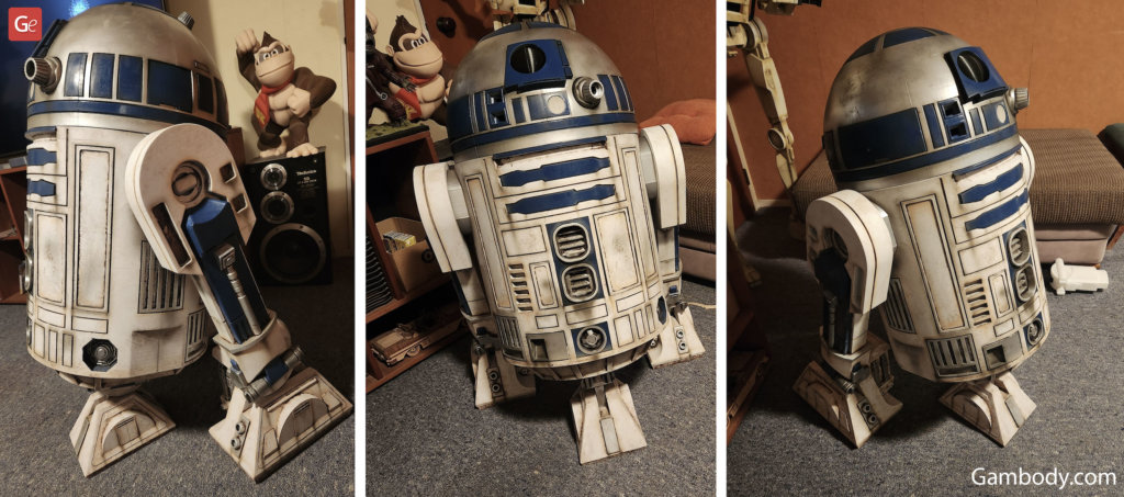 R2-D2 3d model