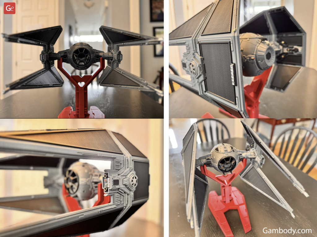 TIE Interceptor 3d print
