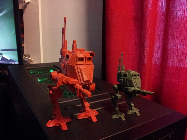 Wargame 3D Printed miniatures