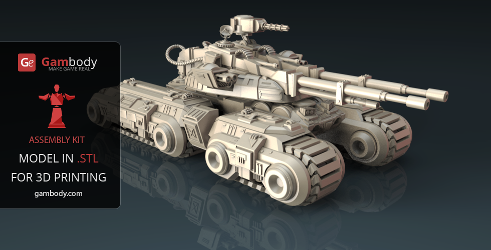 Mammoth tank 3d model
