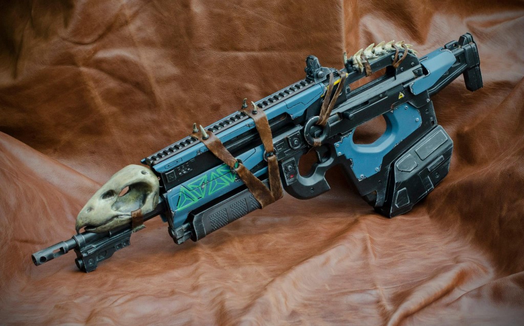3D Printed and painted Bad Juju Gun
