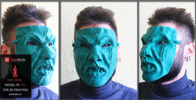 Put Your 3D Printed Mask On and Go Trick-or-Treating