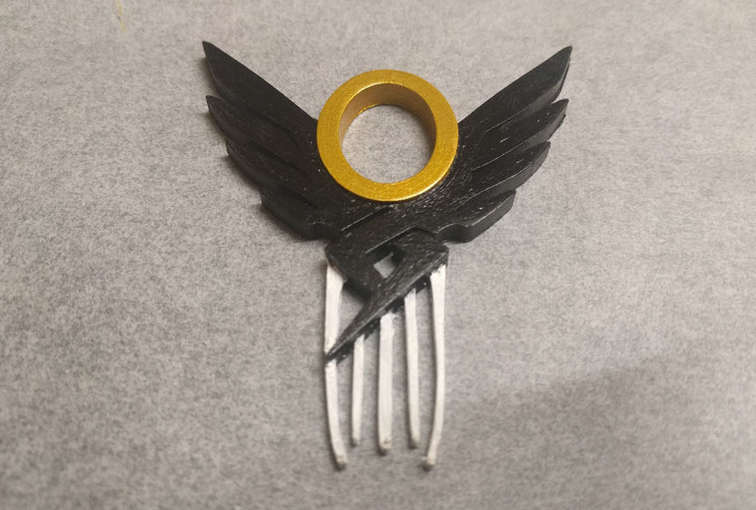 3D Printed Mercy Hairpin