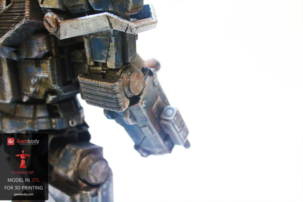 Painted 3DP Atlas 3D model