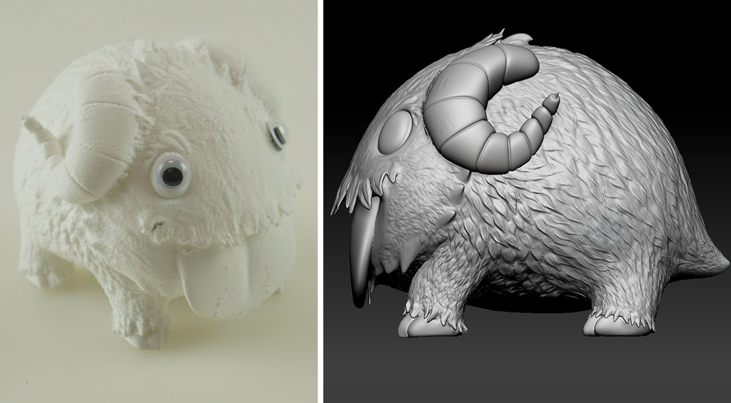 Poro League of Legends 3D Print