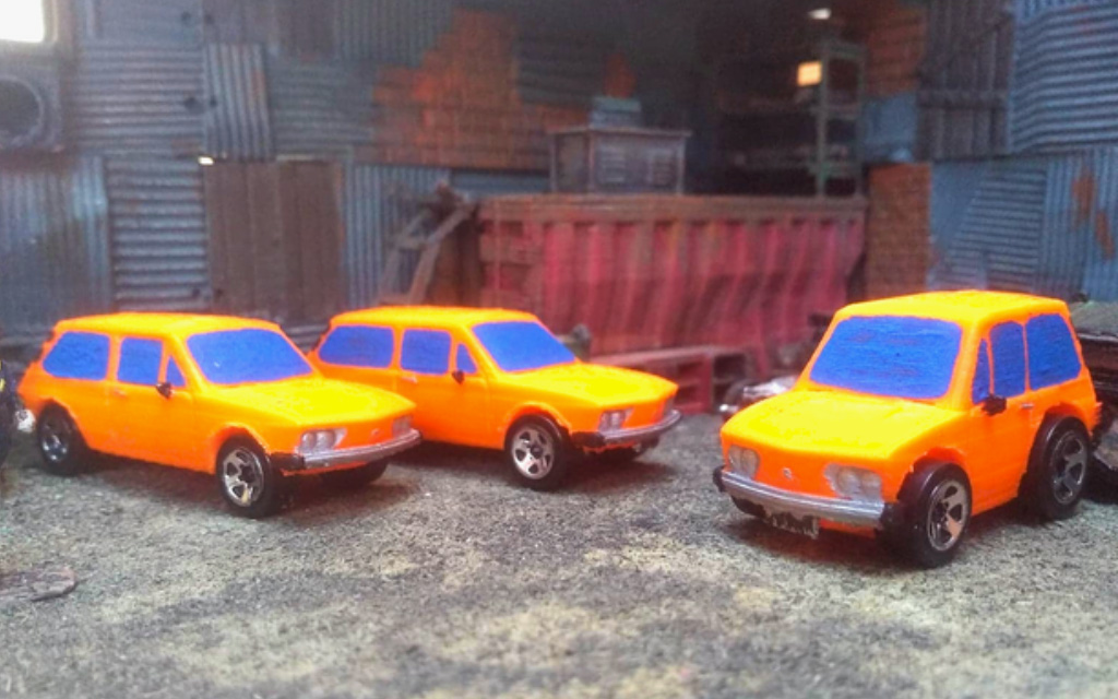 Old model car toys