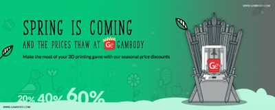 Spring Price Thaw* at Gambody – Press Release