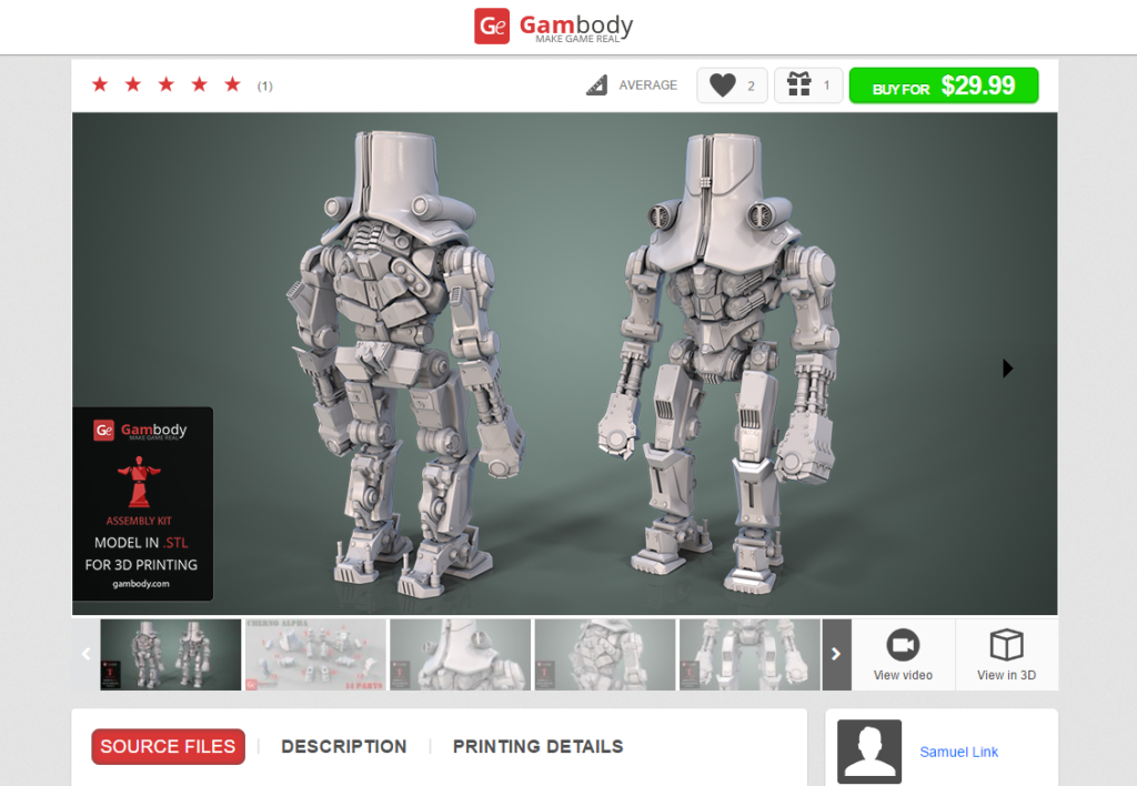 best free 3d print files