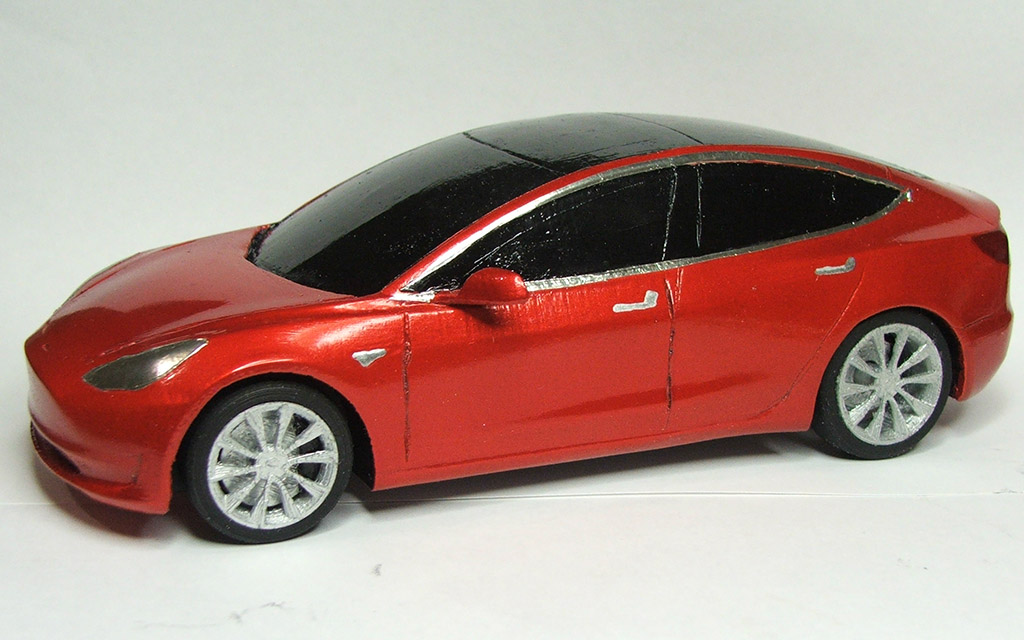 3D Card Models: Car with STL Files