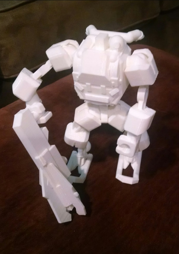 Titanfall Stryder 3D printed model