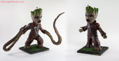 How to Hand-Paint Groot 3D Model: Tutorial