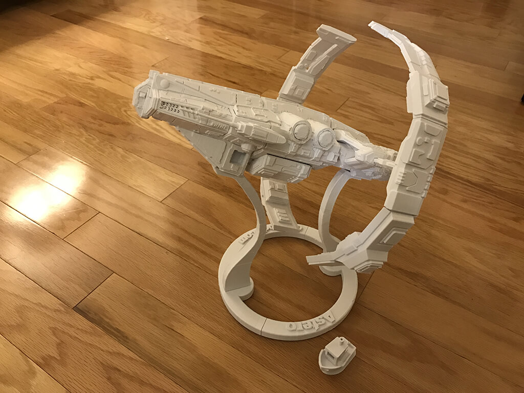 Astero - 3D printing spaceships