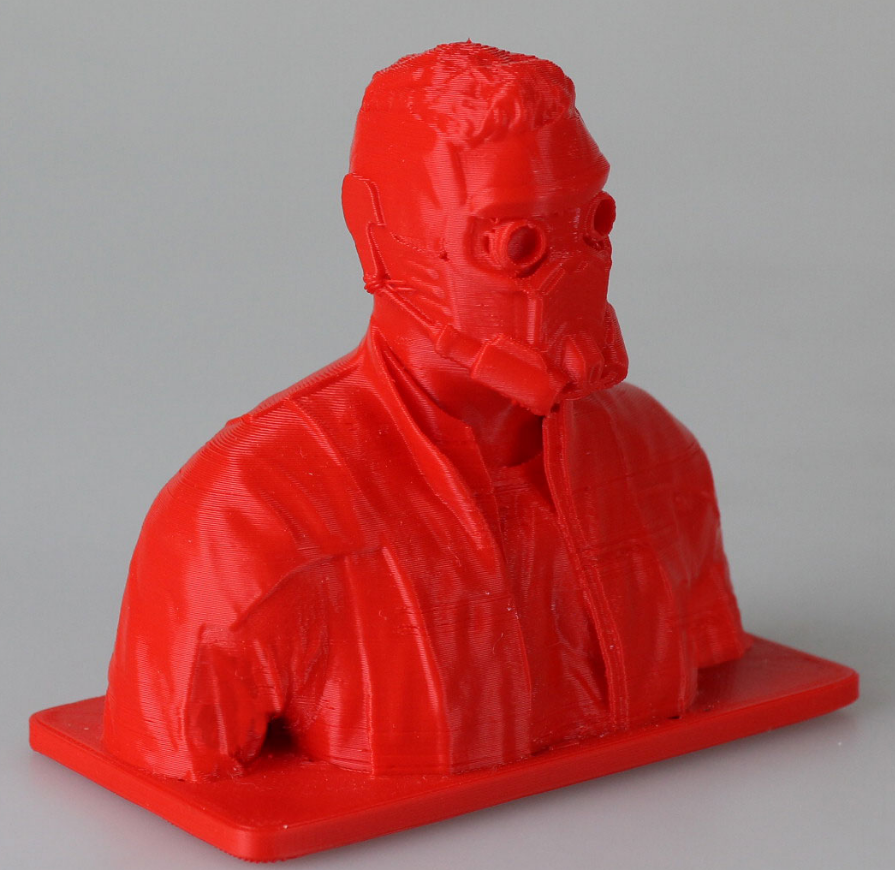 Guardians of the Galaxy 3D Printed Star-Lord Bust