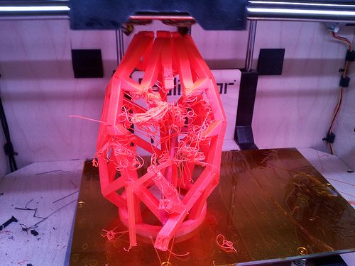 3D printer failed
