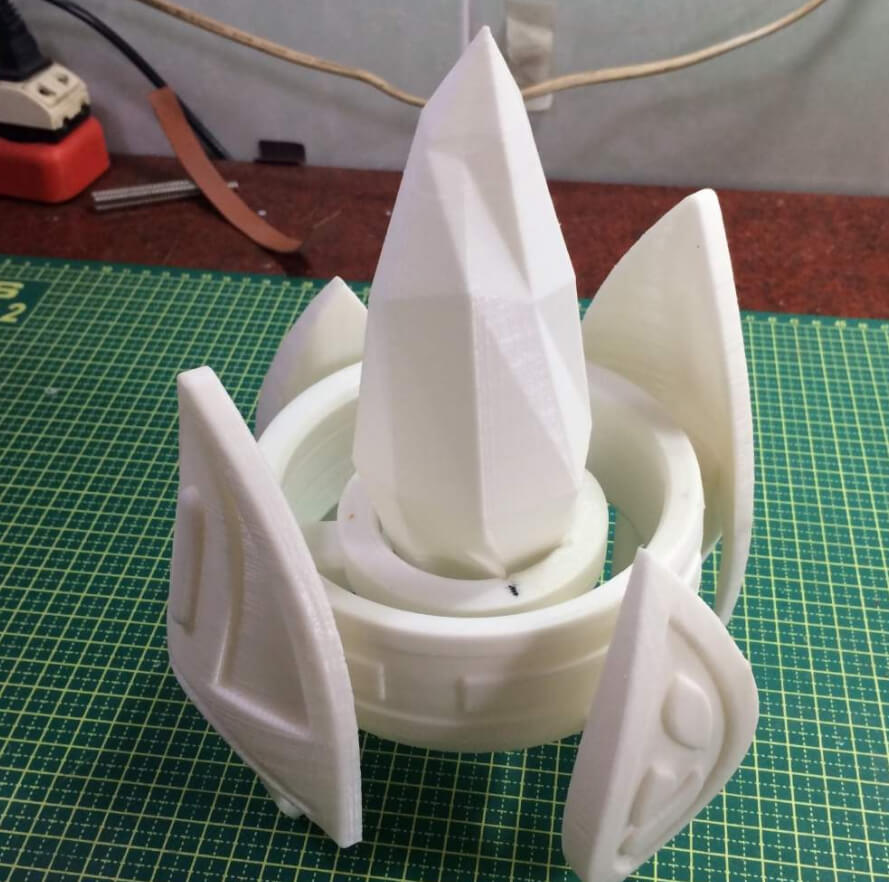 3D printing Starcraft pylon