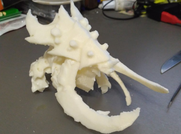 3D printing Starcraft Ultralisk