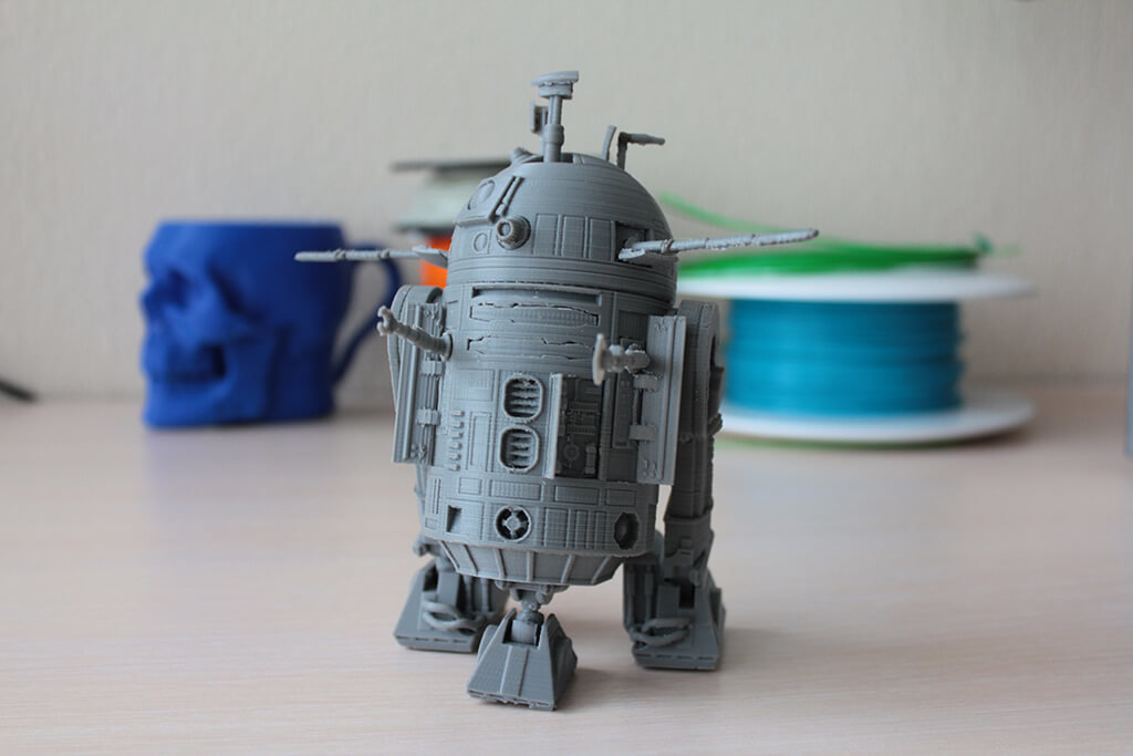 R2-D2 3D printed model
