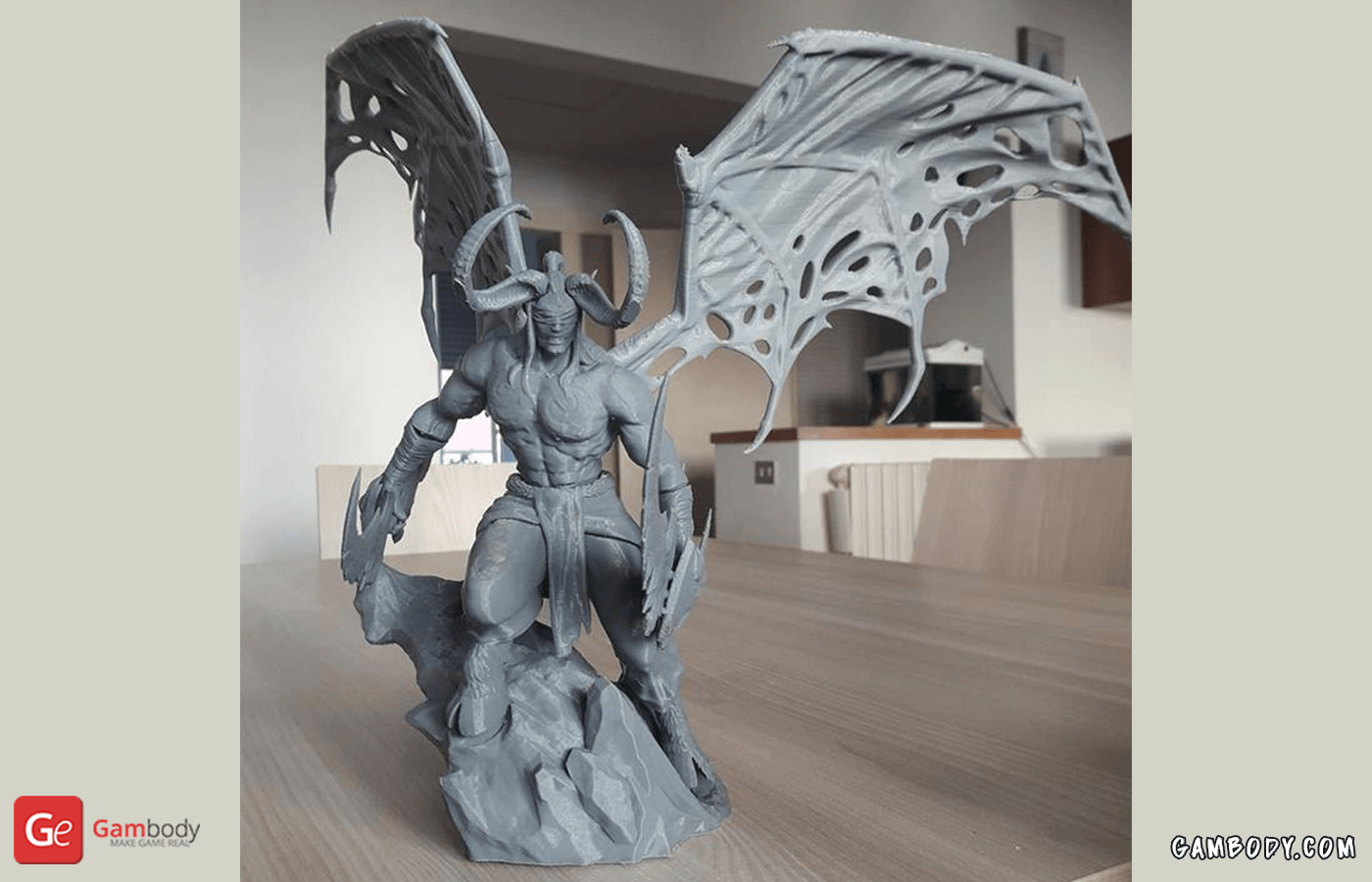 Illidan 3D Printing Figurine