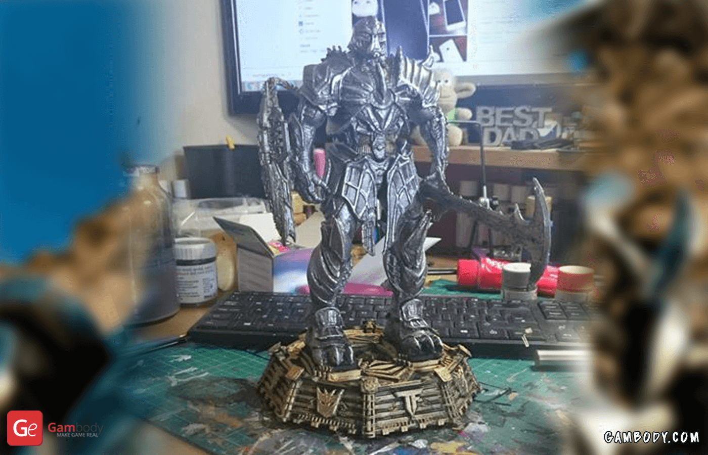 Megatron 3D Printing Model