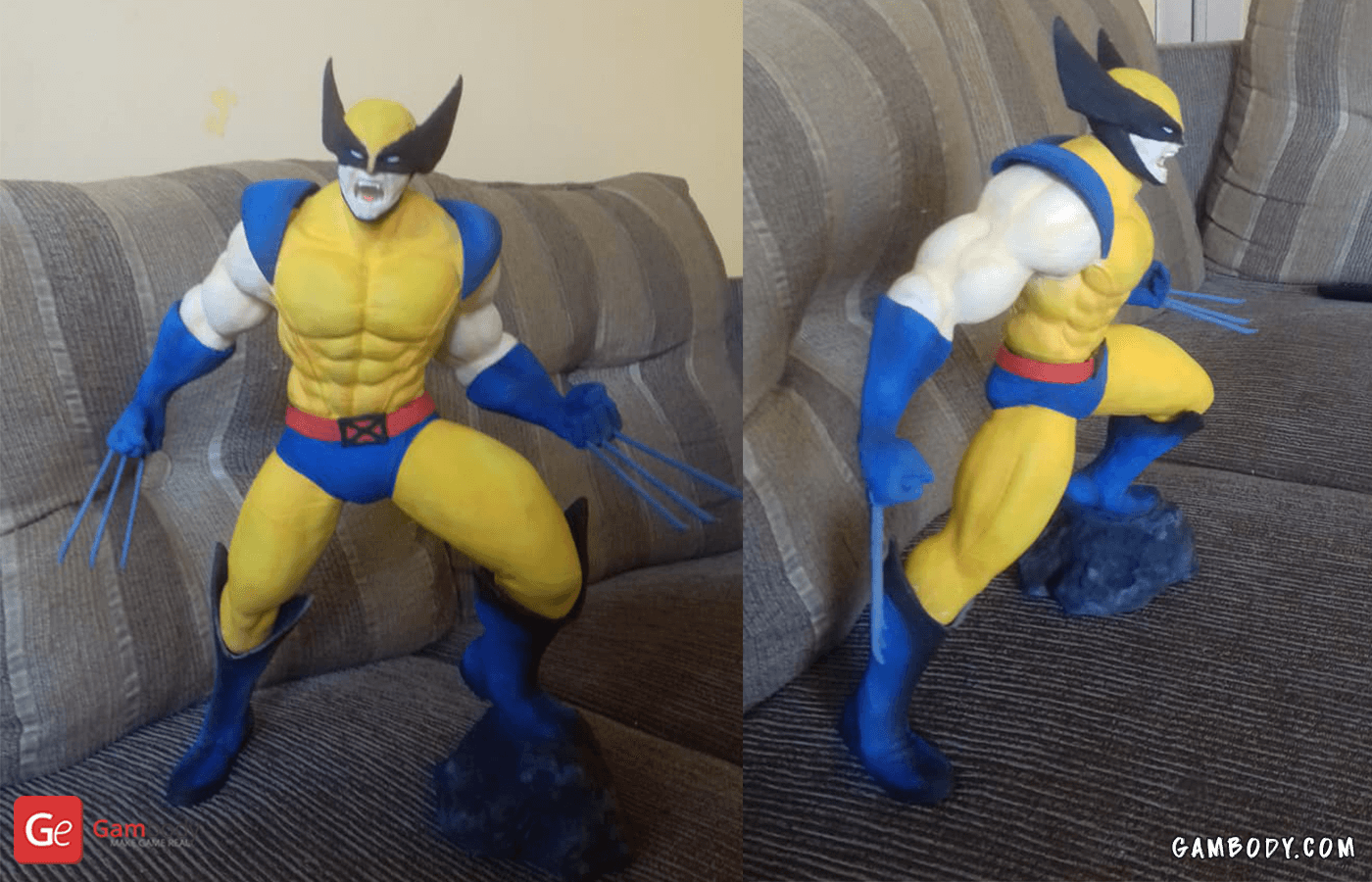 Wolverine 3D Printing Figurine