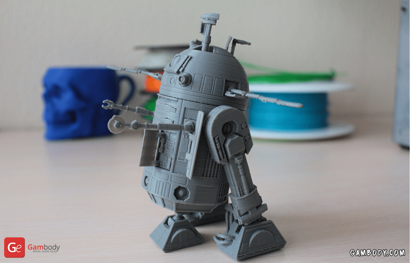R2-D2 3D Printing Model