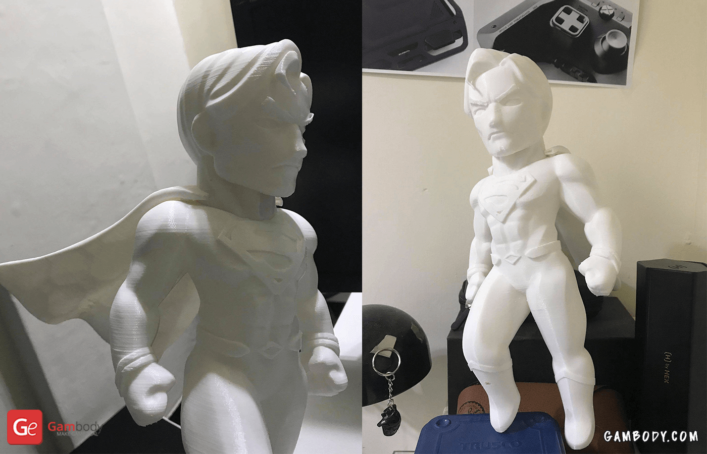 Superman Chibi 3D Printing Figurine