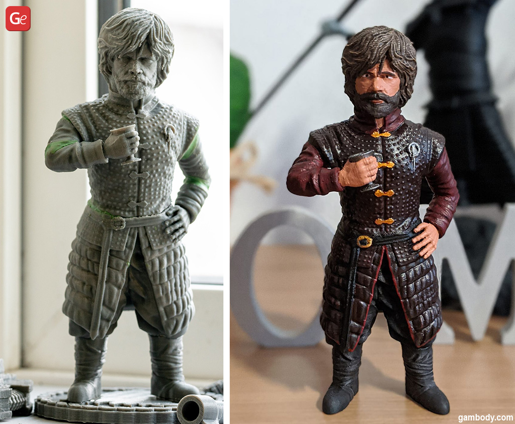 Tyrion Lannister 3D Model for Printing