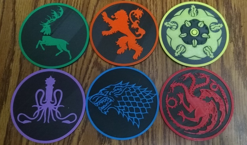 Game of Thrones: Top 6 3D Print Projects