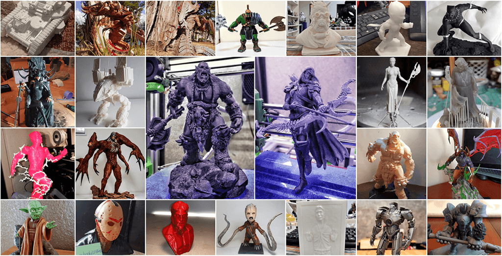 March 3D Printing Figurines Pick of the Month