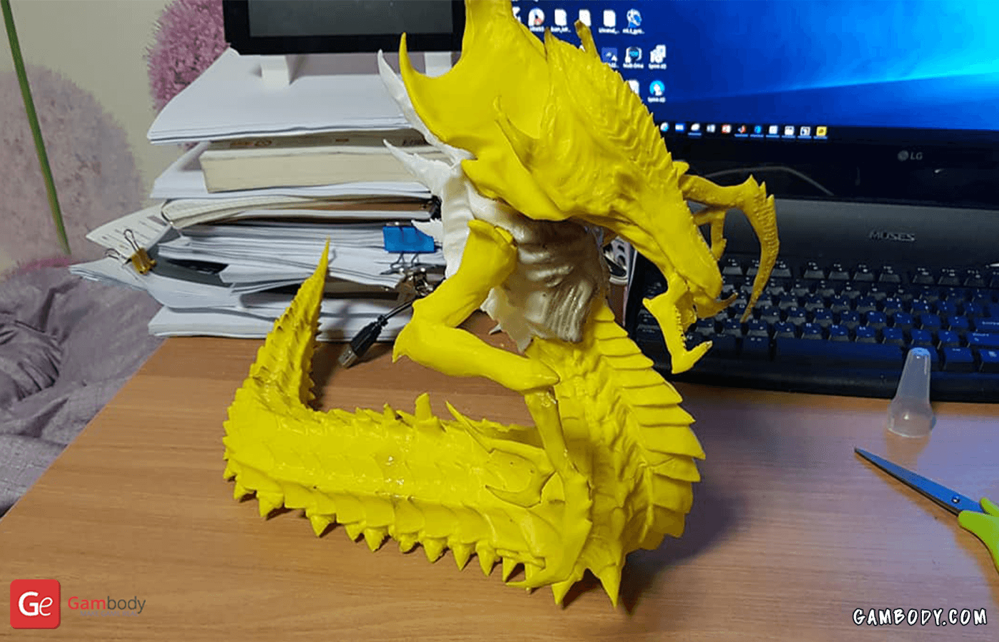 Hydralisk 3D Printing Figurine