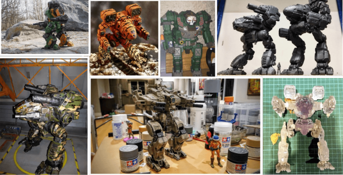 MechWarrior 3D Prints Showdown