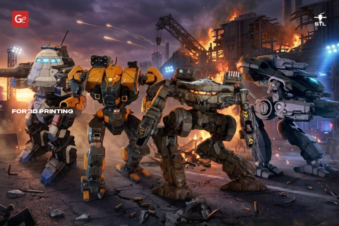 MechWarrior 3D Prints Showdown: Top BattleMech 3D Print Models