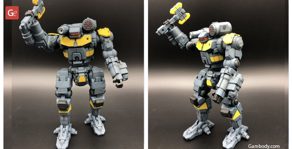 Axman-2N 3d print model