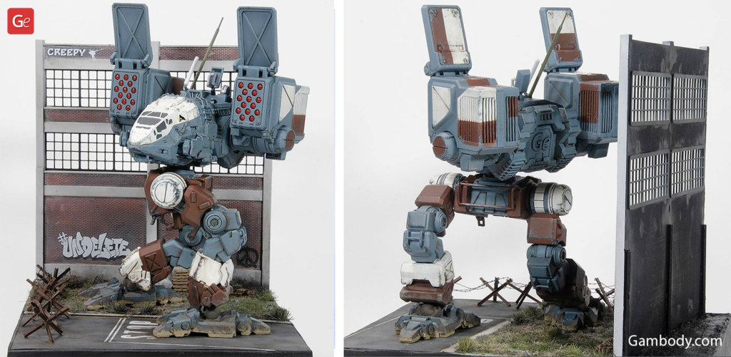 Catapult 3d print model