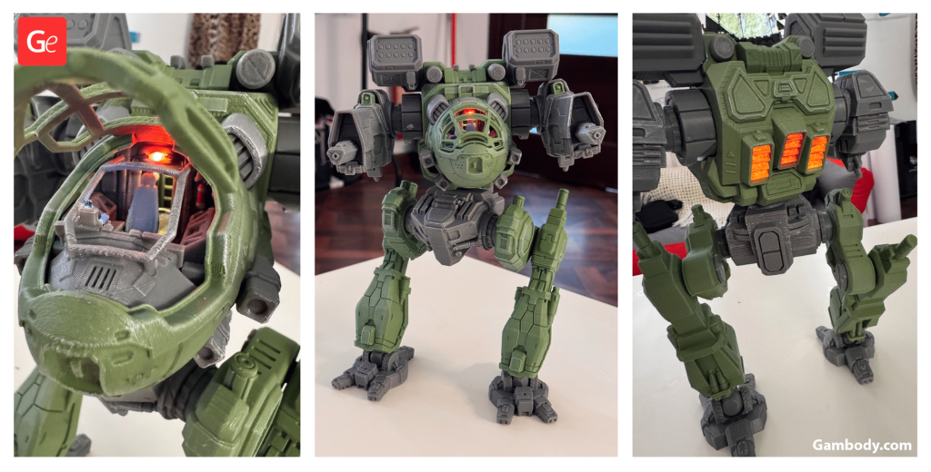 Mad Cat Mk II MechWarrior 3D print model