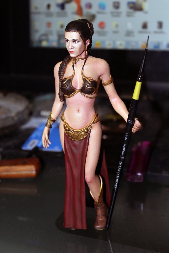 Star Wars Leia 3D printing miniatures
