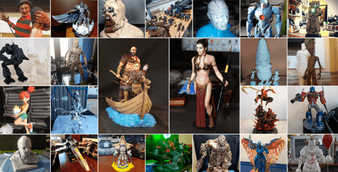 May 3D Printed Figurines Pick of the Month