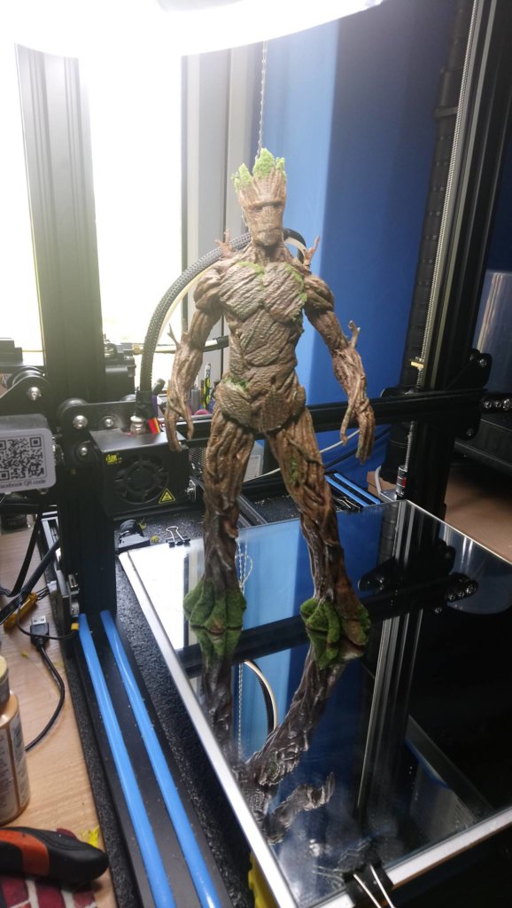 Adult Groot 3D printing miniatures
