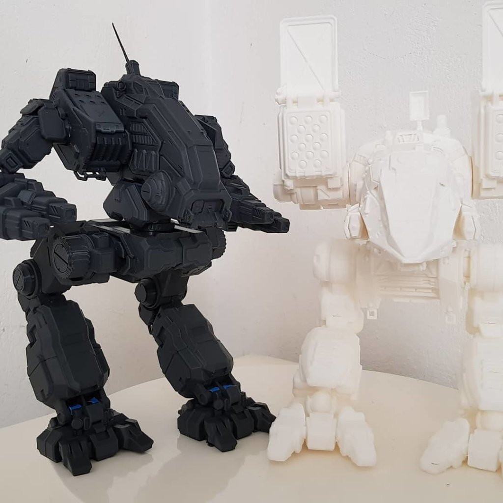 MechWarrior 3D printing miniatures