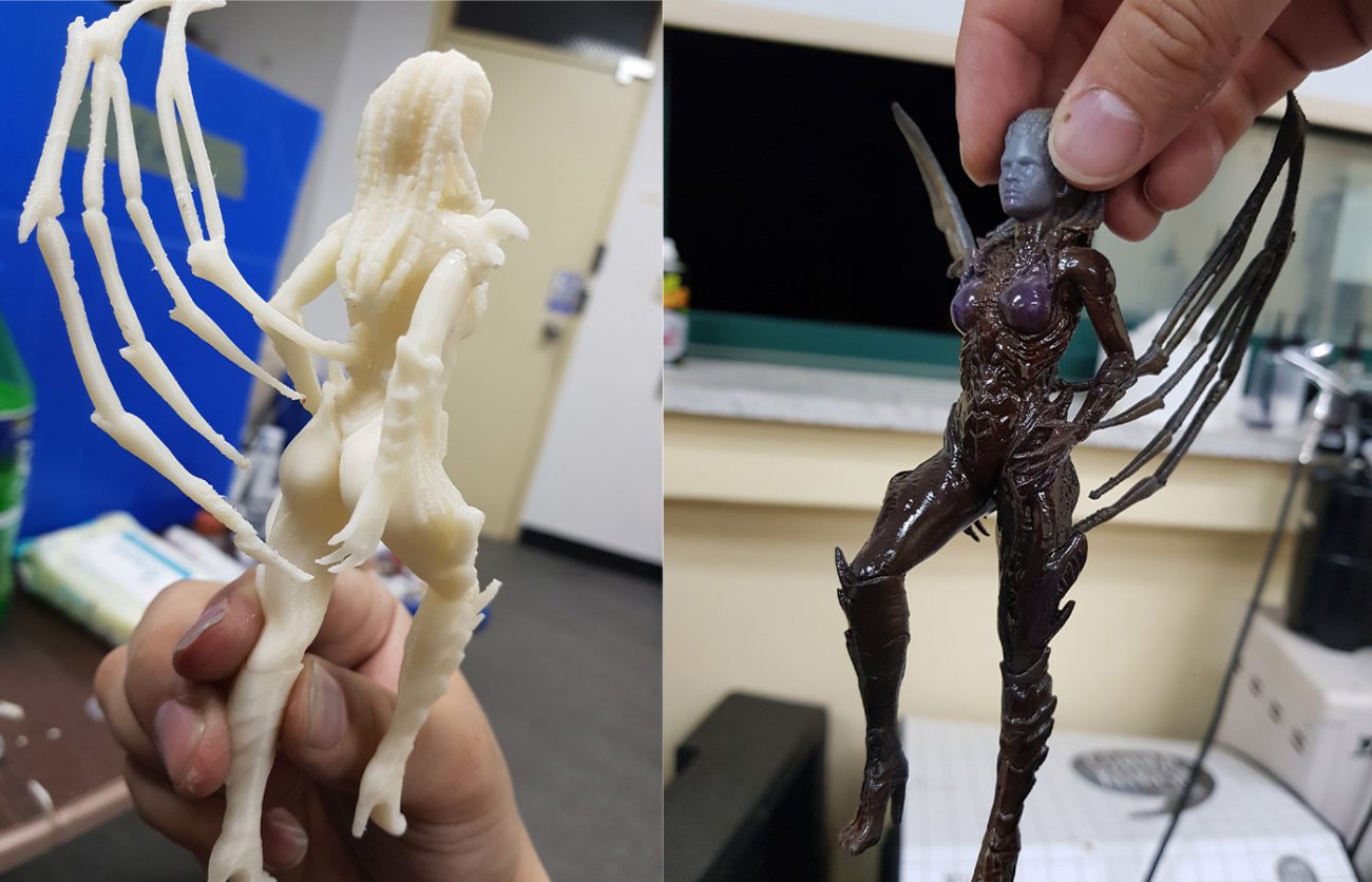 Queen of Blades 3D Printing Figurine