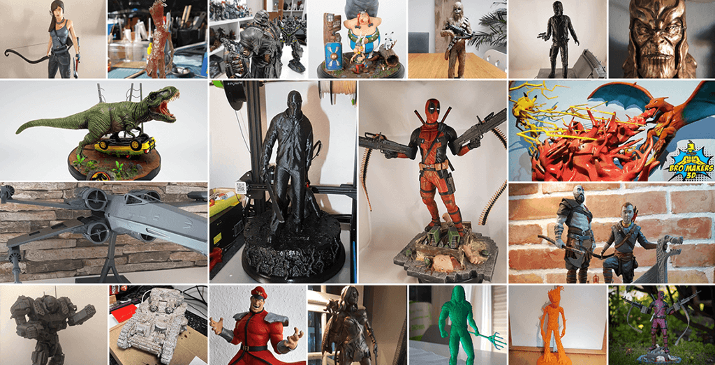 June 3D Printed Figurines Pick of the Month