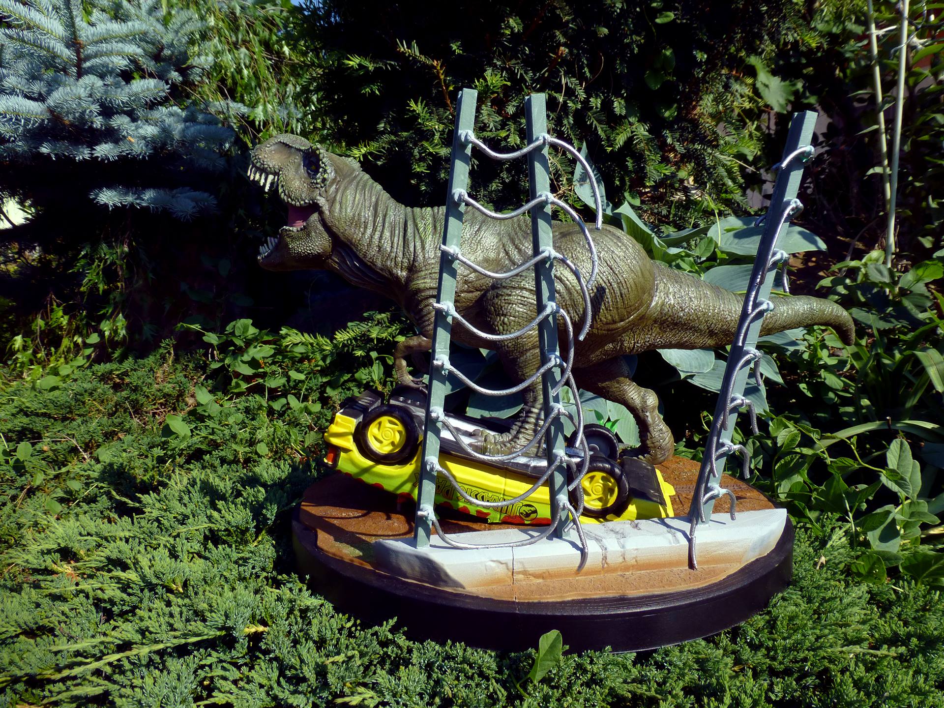 Jurassic Park 3D Printing Diorama Photo 5
