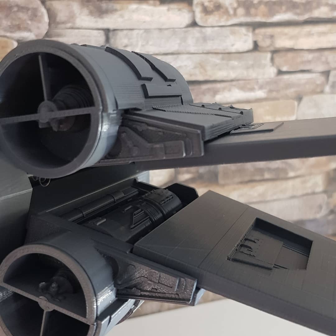 X-Wing 3D Printing Model Photo 2