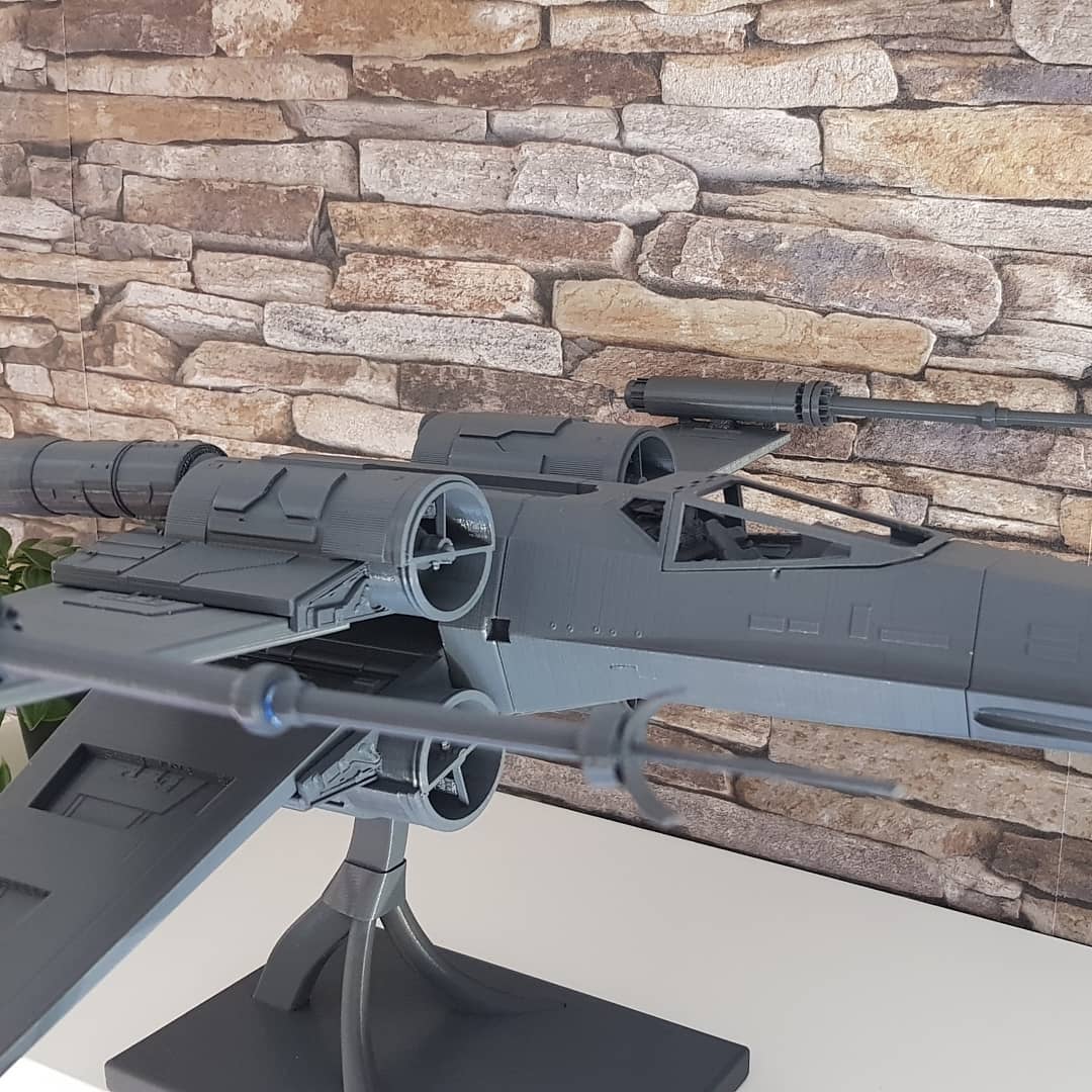 X-Wing 3D Printing Model Photo 4